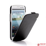 Кожаный чехол Bruno для Samsung i9300 Galaxy S 3 (Черный)
